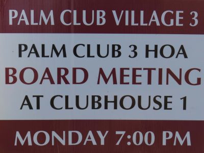 Palm_Club_Village_3_Board_Meeting